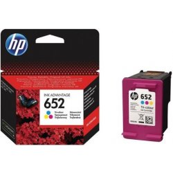 Cartridge HP 652 barevná